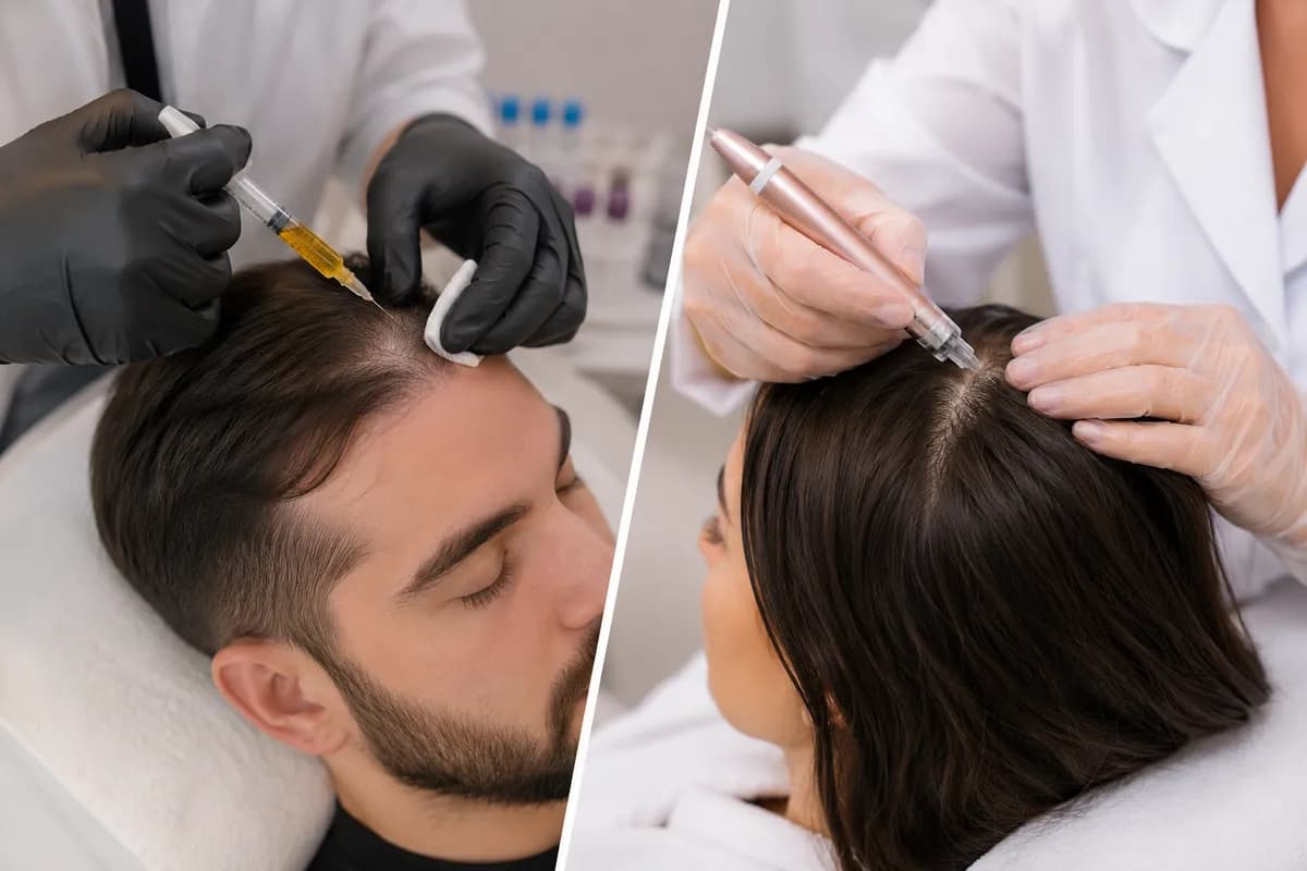 مزوتراپی بهتر است یا PRP؟ مقایسه کامل مزایا، معایب و نتایج هر روش